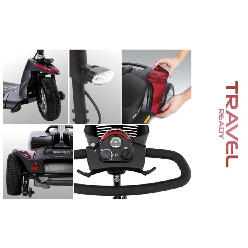 Pride Go Go Sport 3-Wheel , Red and Blue Shrouds