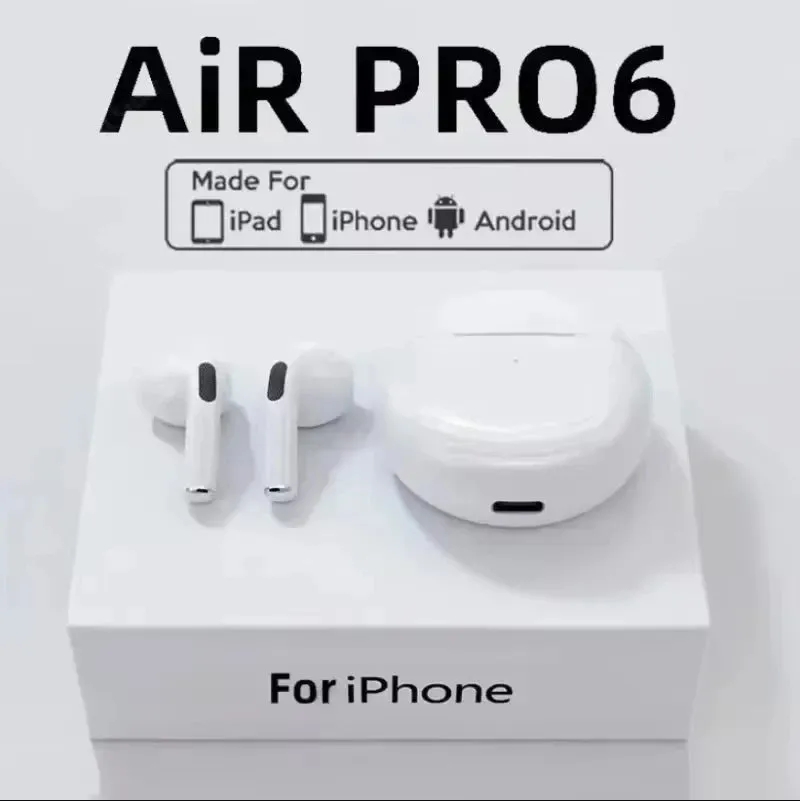 Pro 6 TWS Wireless Earphones! 🎧📱🎶
