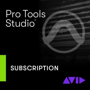 Pro Tools Studio - New Subscription (1 Year)
