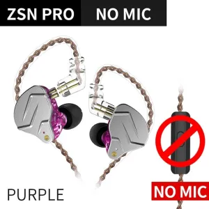 Pro X/ZSN Pro 1BA 1DD Hybrid In Ear Earphone HIFI SJA