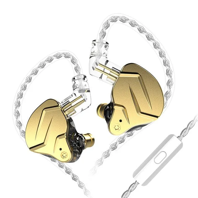 Pro X/ZSN Pro 1BA 1DD Hybrid In Ear Earphone HIFI SJA