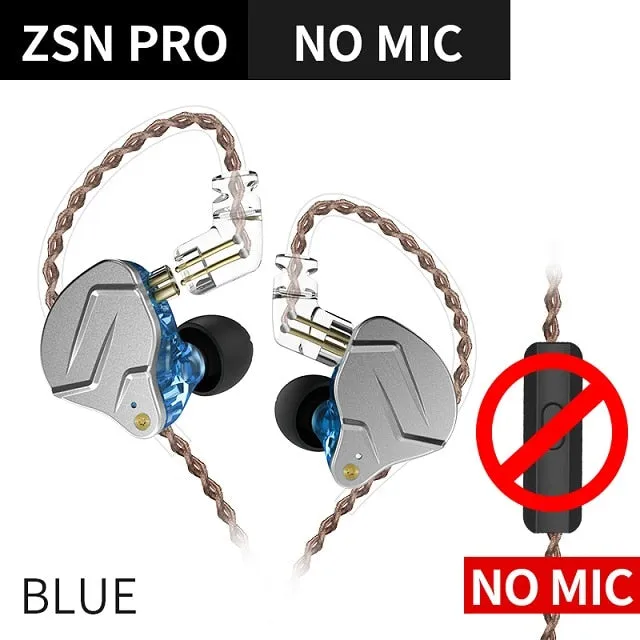 Pro X/ZSN Pro 1BA 1DD Hybrid In Ear Earphone HIFI SJA