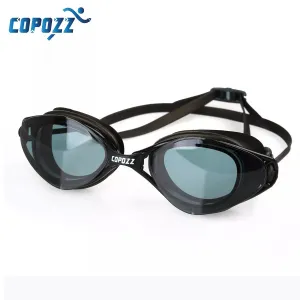 Professional Swim Goggles Anti-Fog UV Protection Adjustable Swimming Goggles for Men & Women Waterproof Silicone Glasses Eyewear