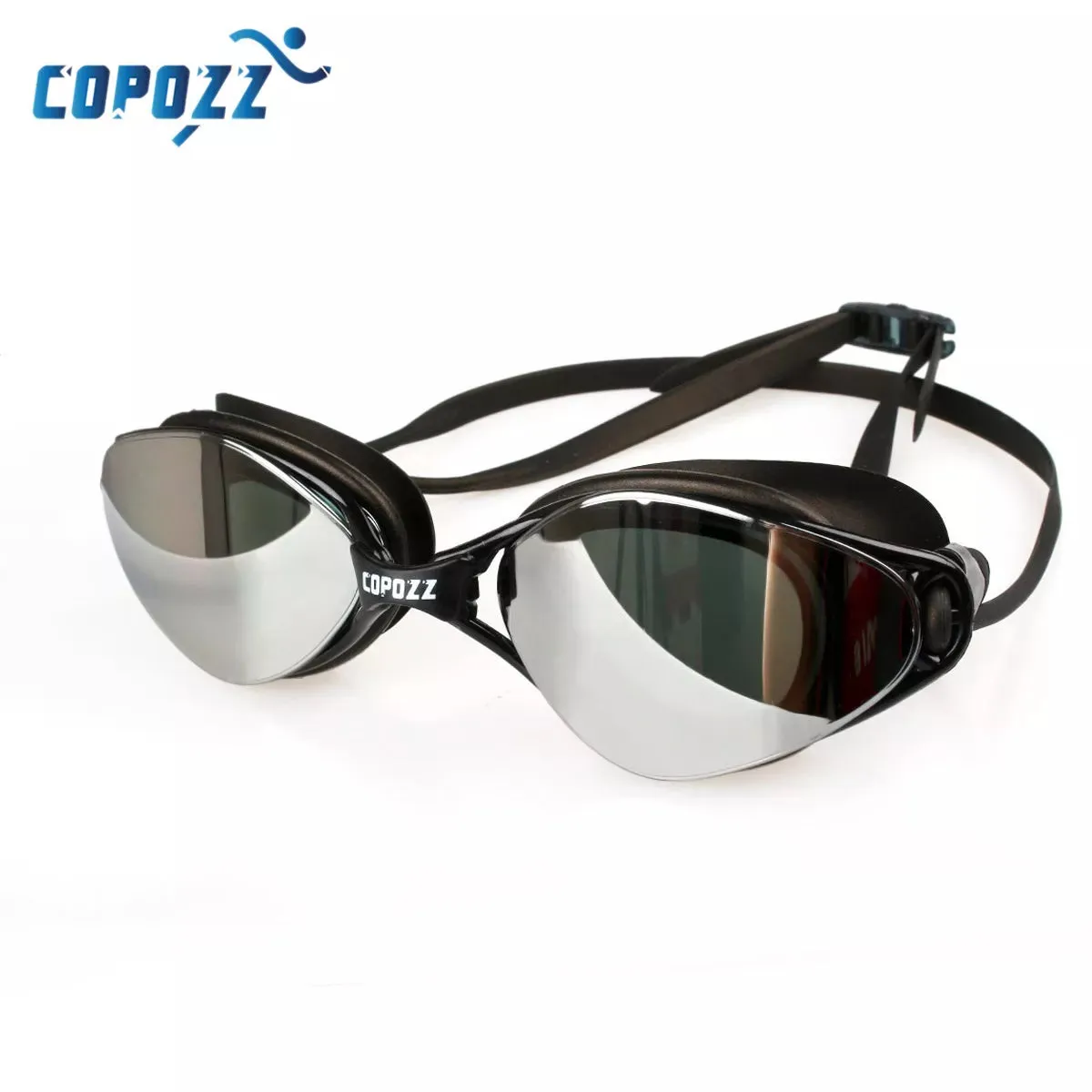 Professional Swim Goggles Anti-Fog UV Protection Adjustable Swimming Goggles for Men & Women Waterproof Silicone Glasses Eyewear