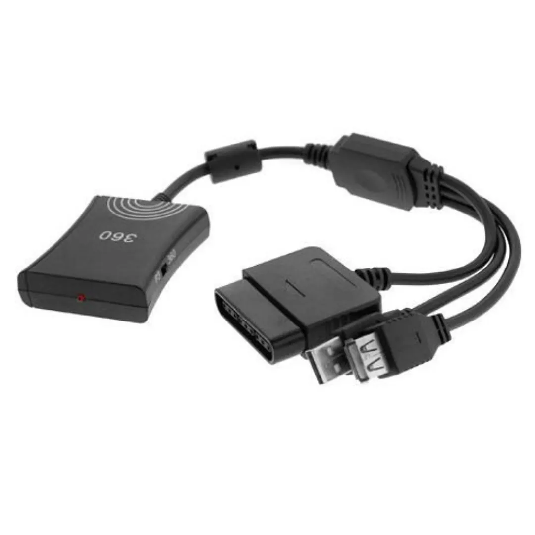 PS2 or PS1 Controller Adapter to PS3, Xbox 360, PC. Plus PS5, PS4, XBox X/S, XB One, & Nintendo Switch, Wii, U