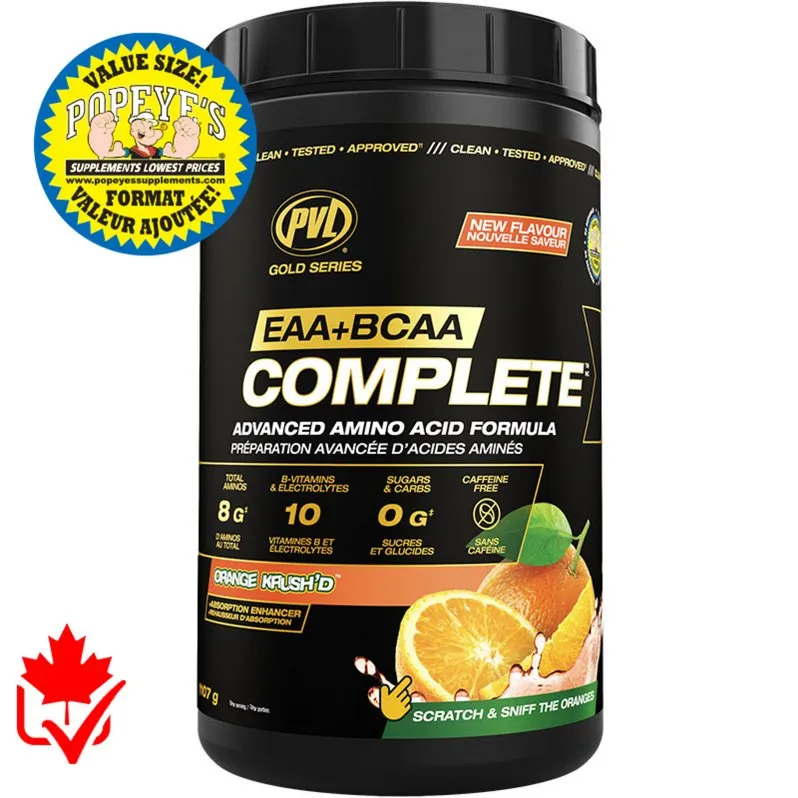 PVL EAA BCAA Complete 90 Serv Value Size