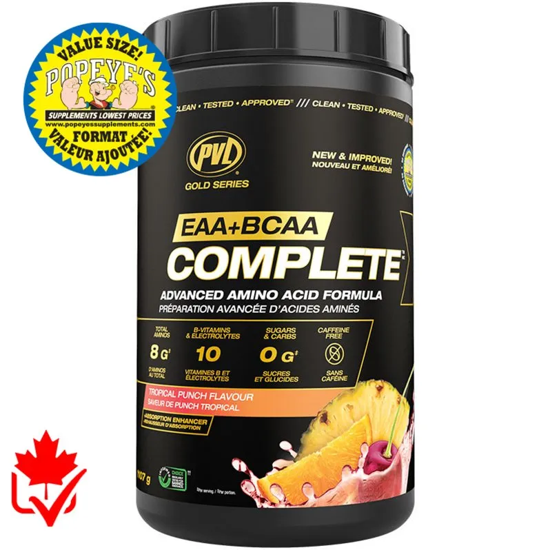 PVL EAA BCAA Complete 90 Serv Value Size