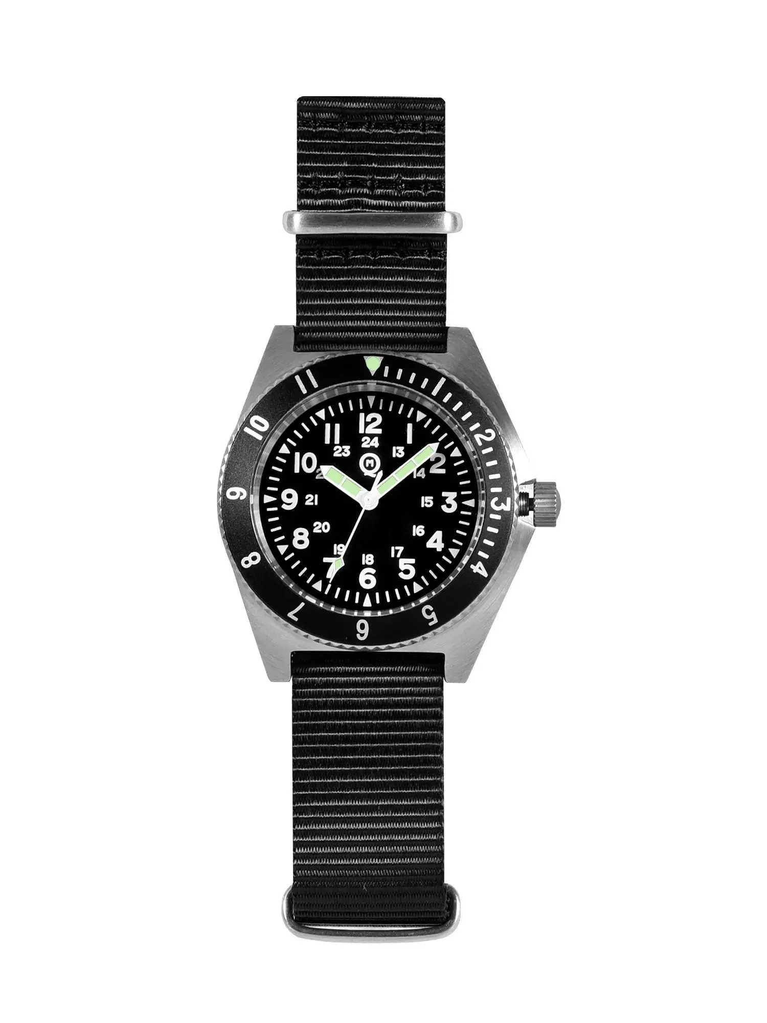 QM "Vietnam" / Platoon US Special Forces UDT Military Men's 300M Diver Super Light C3 Army SM8019BA Without logo Swimming  Watch