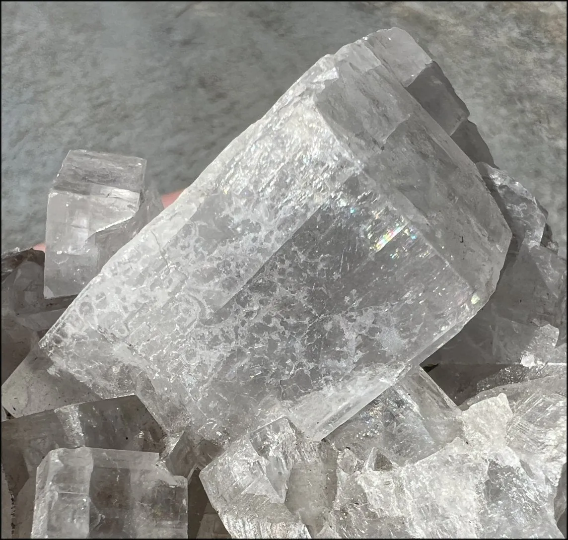 Quartz Crystal   Calcite   Limestone Metamorphosis Crystal Skull