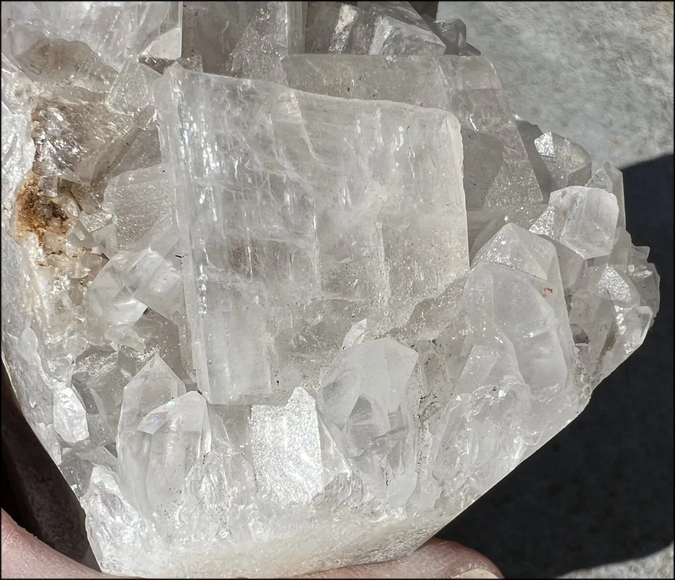 Quartz Crystal   Calcite   Limestone Metamorphosis Crystal Skull