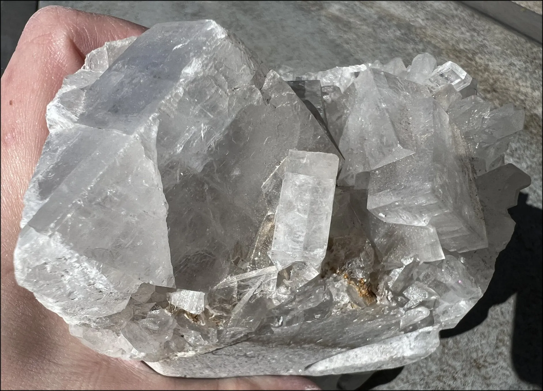 Quartz Crystal   Calcite   Limestone Metamorphosis Crystal Skull