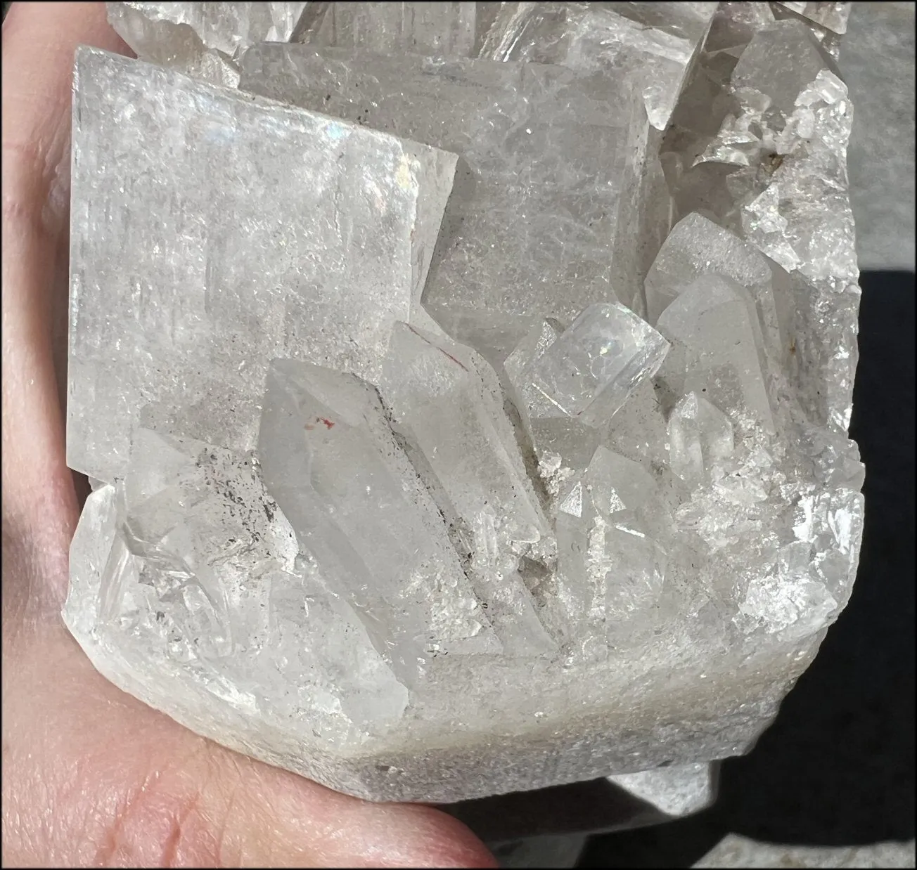 Quartz Crystal   Calcite   Limestone Metamorphosis Crystal Skull