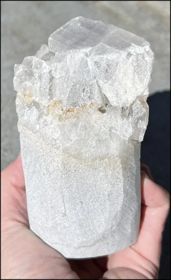 Quartz Crystal   Calcite   Limestone Metamorphosis Crystal Skull