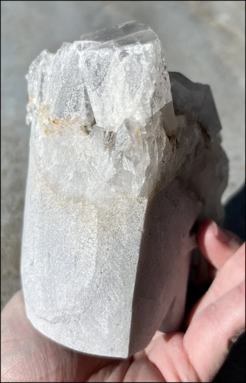 Quartz Crystal   Calcite   Limestone Metamorphosis Crystal Skull