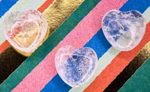 Quartz Heart Gemstones