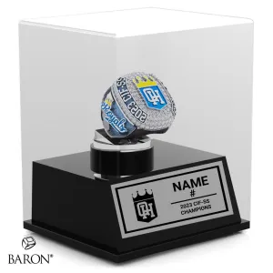 Quartz Hill Boys Soccer 2023 Championship Display Case