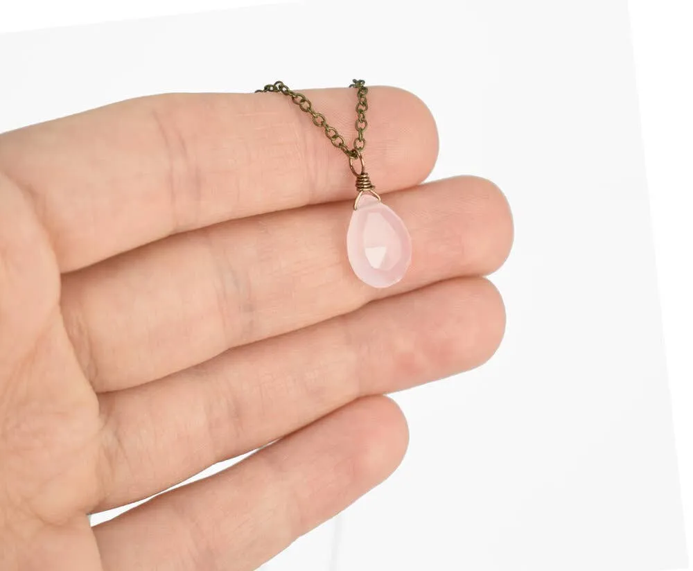 Quartz Pendant Necklace