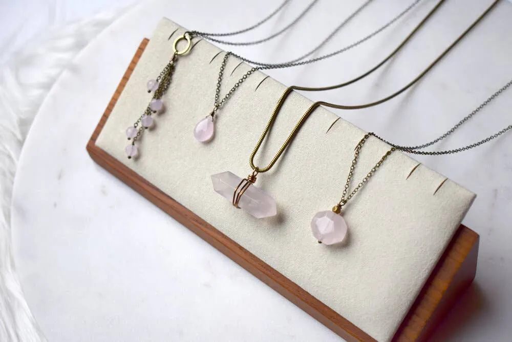 Quartz Pendant Necklace