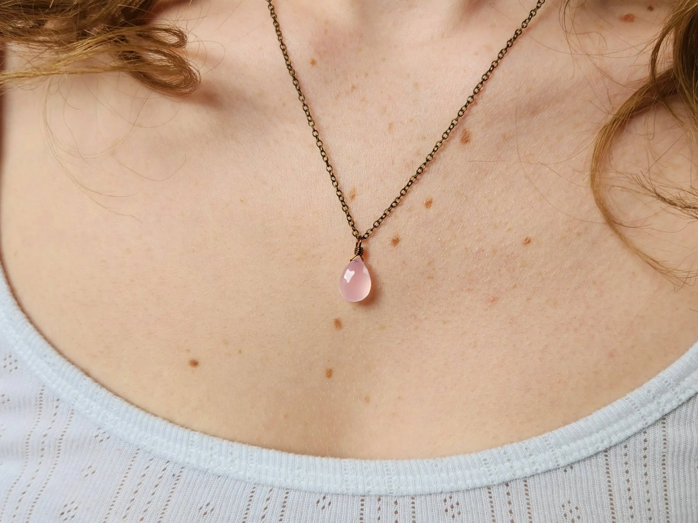 Quartz Pendant Necklace