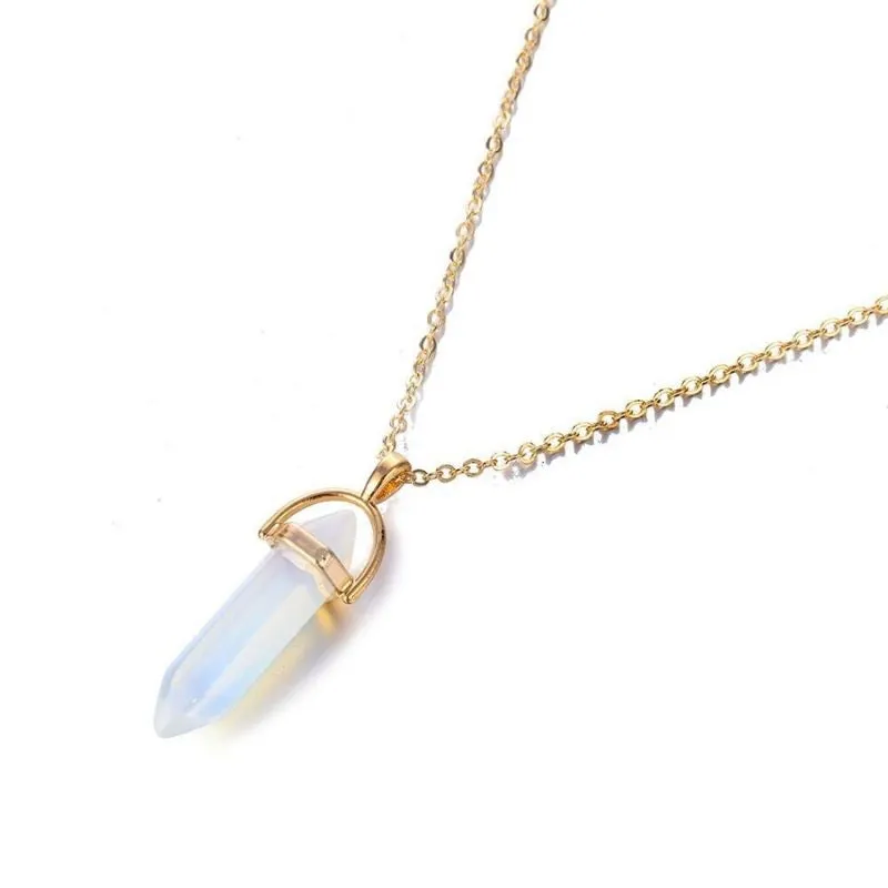 Quartz rose pendentif