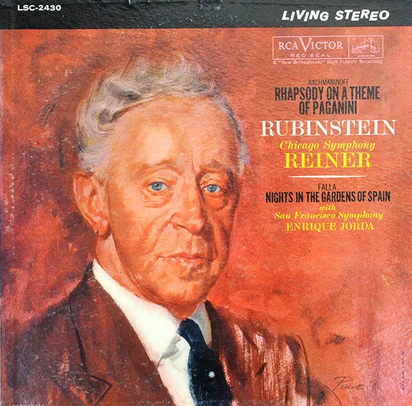 Rachmaninoff / De Falla - Rhapsody On A Theme Of Paganini / Nights In The Gardens Of Spain - Super Hot Stamper (With Issues)