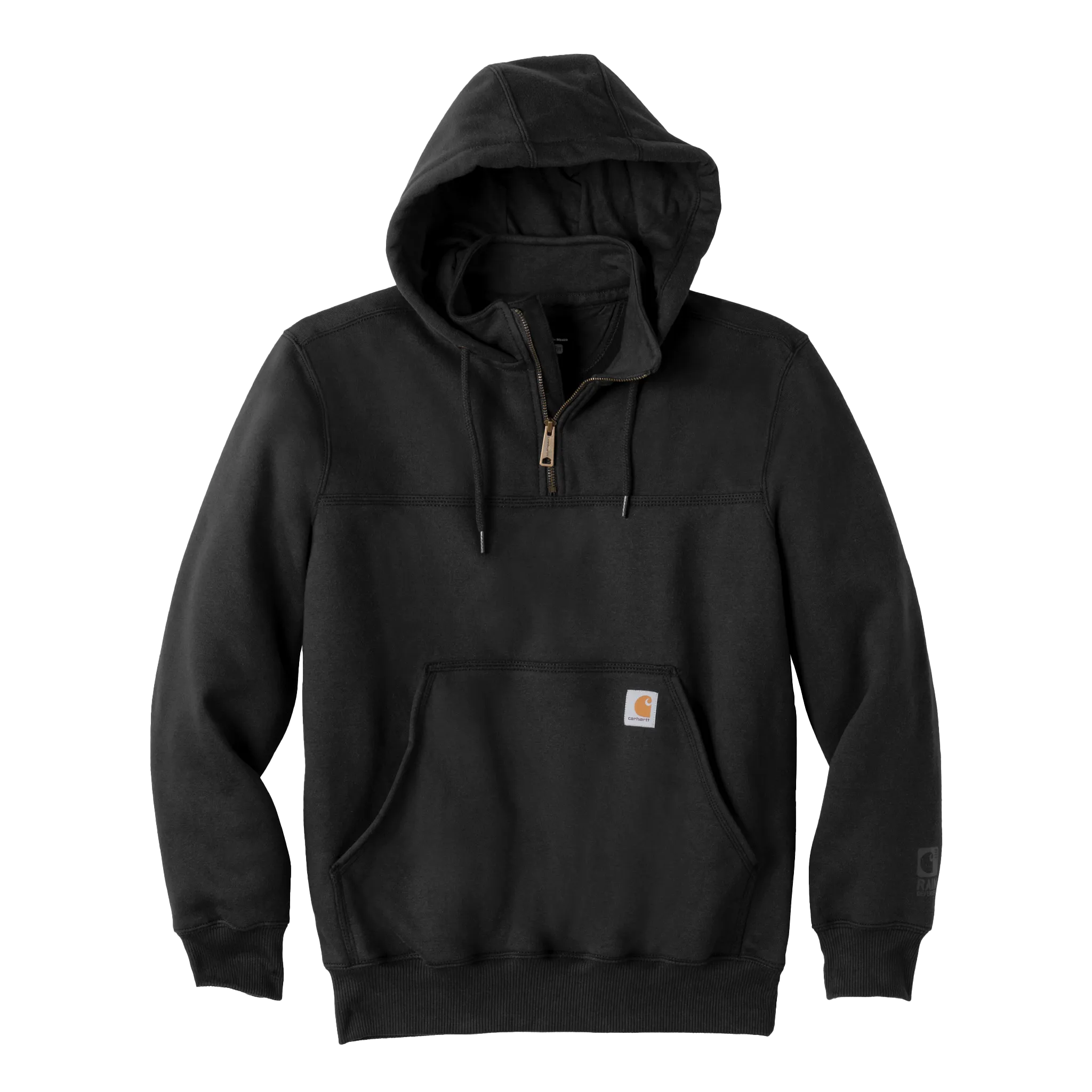 Rain Defender Paxton Heavyweight Hooded Zip Mock Sweatshirt
