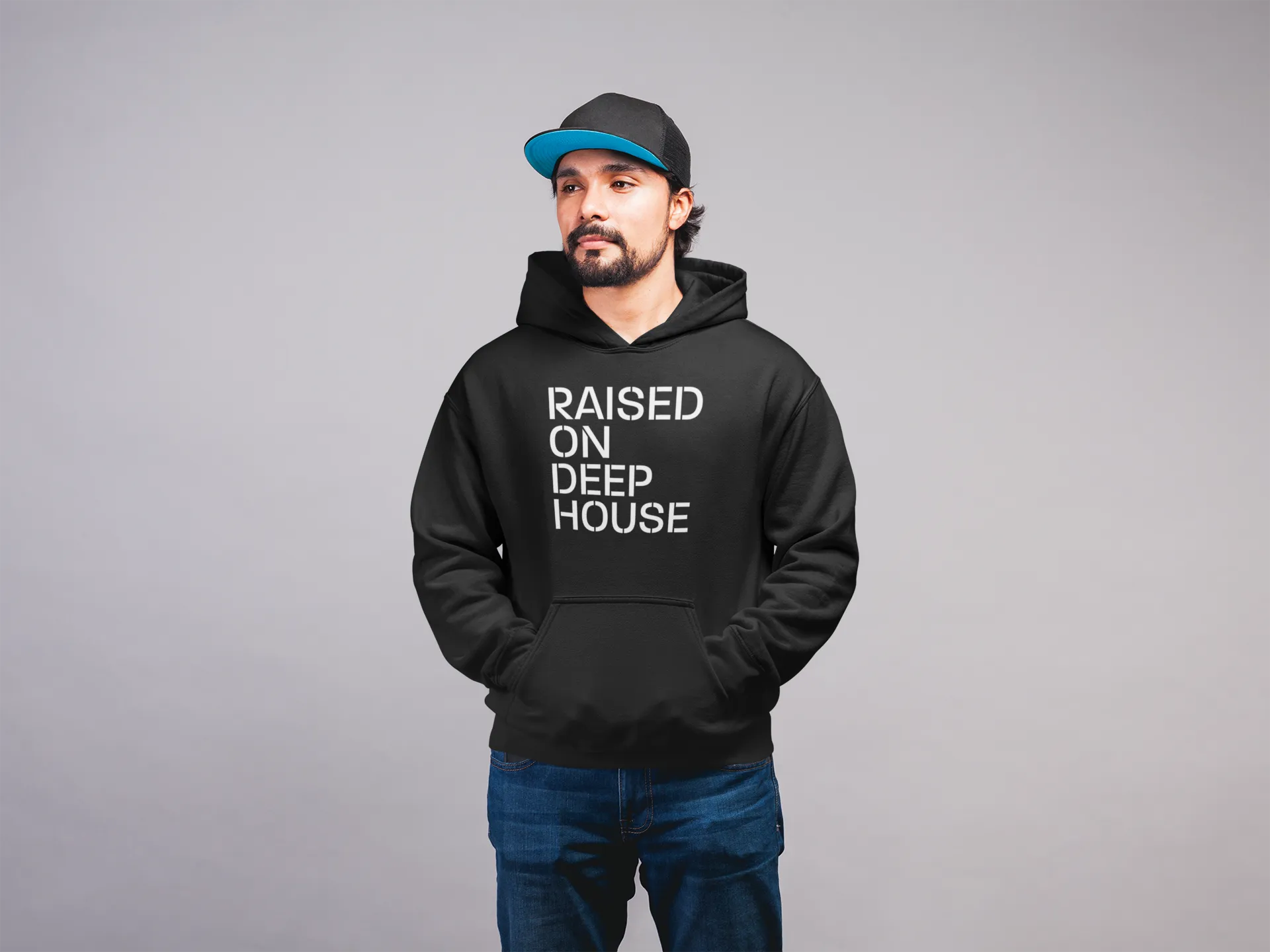 Raised On Deep House Unisex Hoodie
