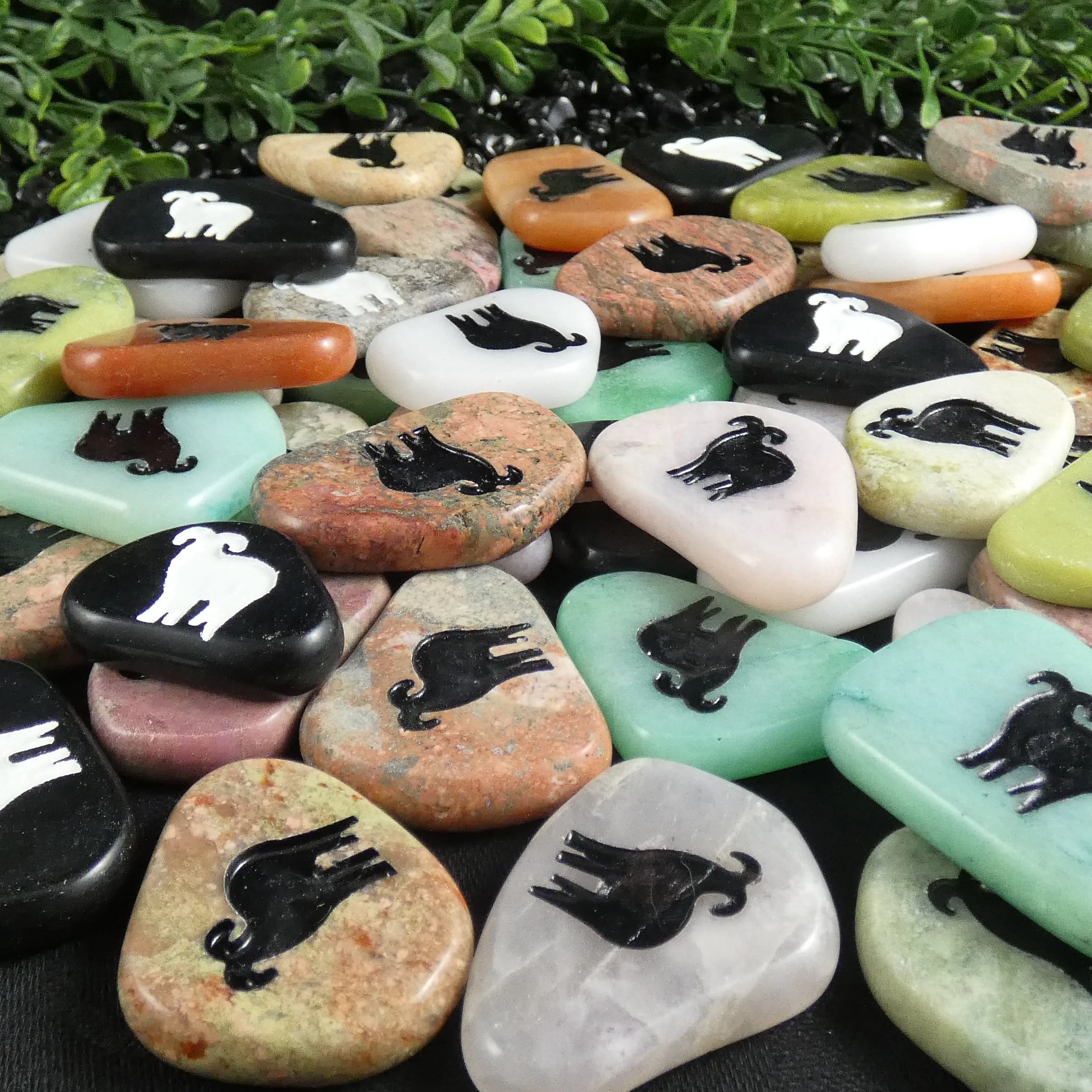 Ram Spirit Totem Stones