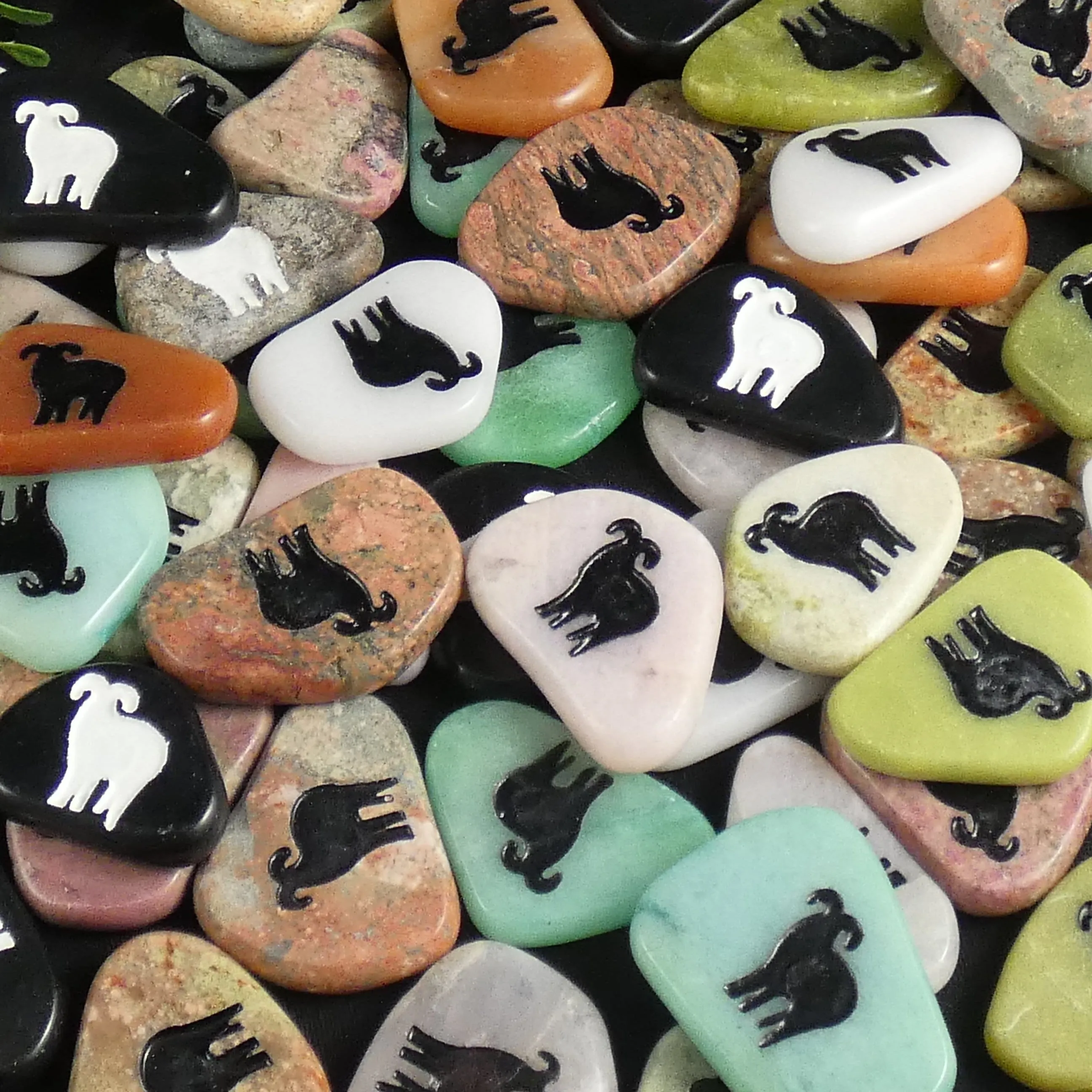 Ram Spirit Totem Stones