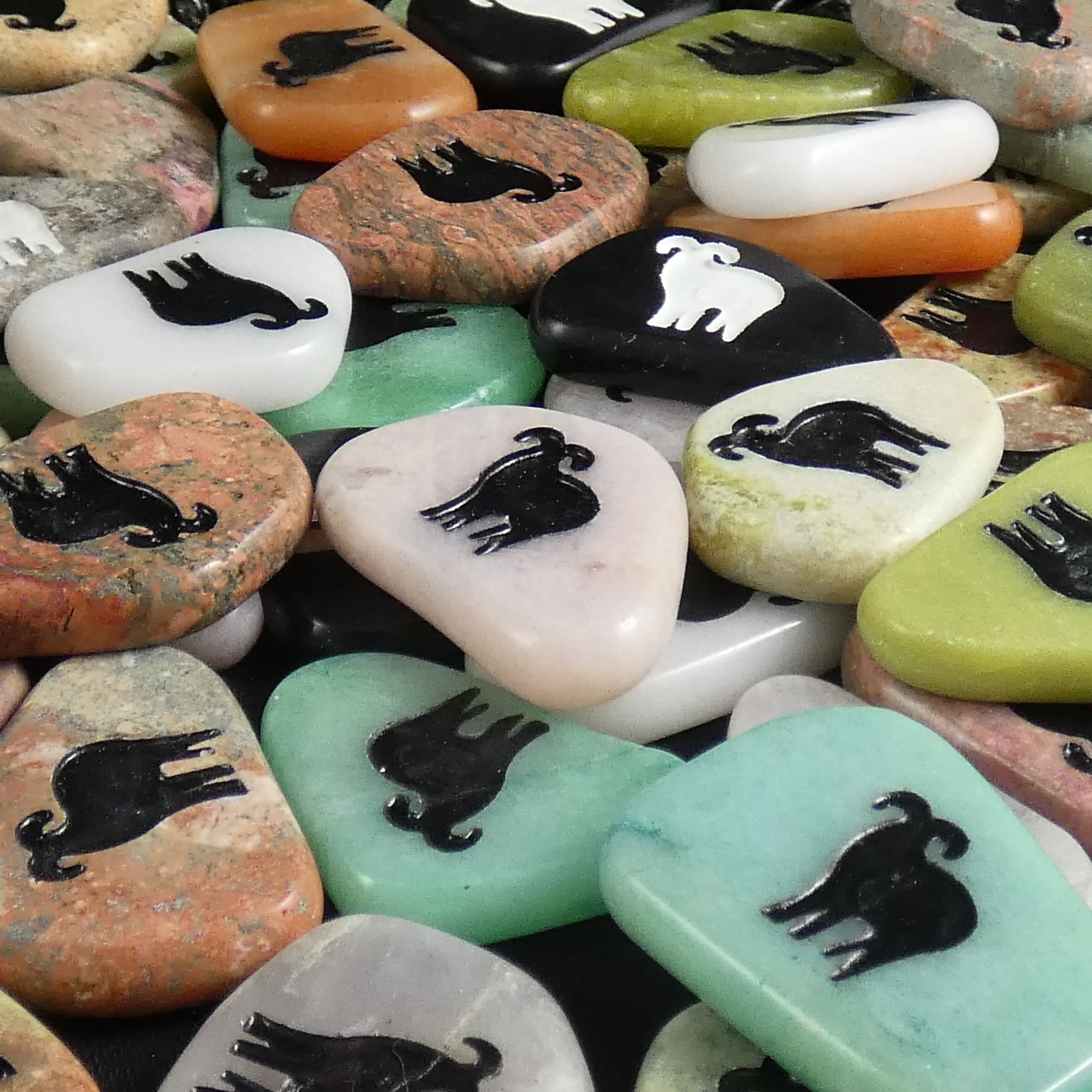 Ram Spirit Totem Stones