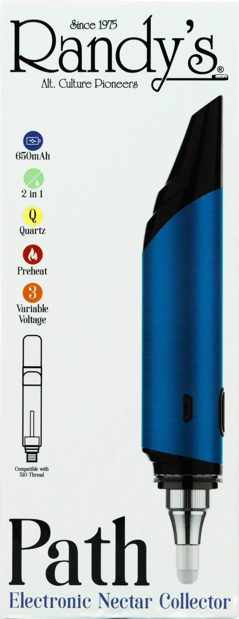 RANDY'S Path Electronic Nectar Collector - Various Colors - (1 Count)