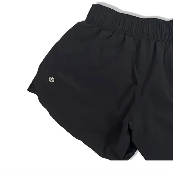 Rare Lululemon Go the Distance Short Reversible Black/ petal Camo printed black