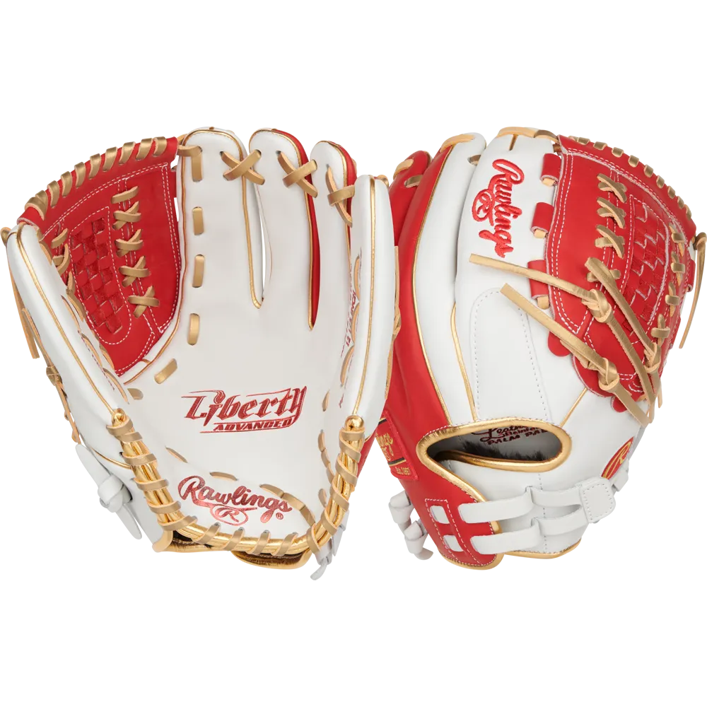 Rawlings Liberty Advanced Color Sync 12.5" Fastpitch Softball Glove: RLA125-18WSG