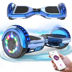 RCB Hoverboard G 6.5 Pouces Bluetooth-Musique/LED-Roue Clignotante