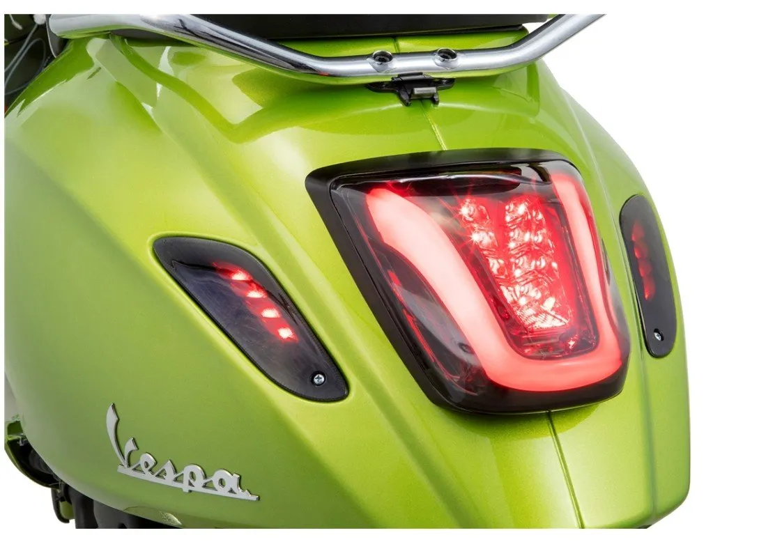Rear Light SIP MK II Gloss & Matt Black | Vespa Primavera/ Sprint 50-150cc