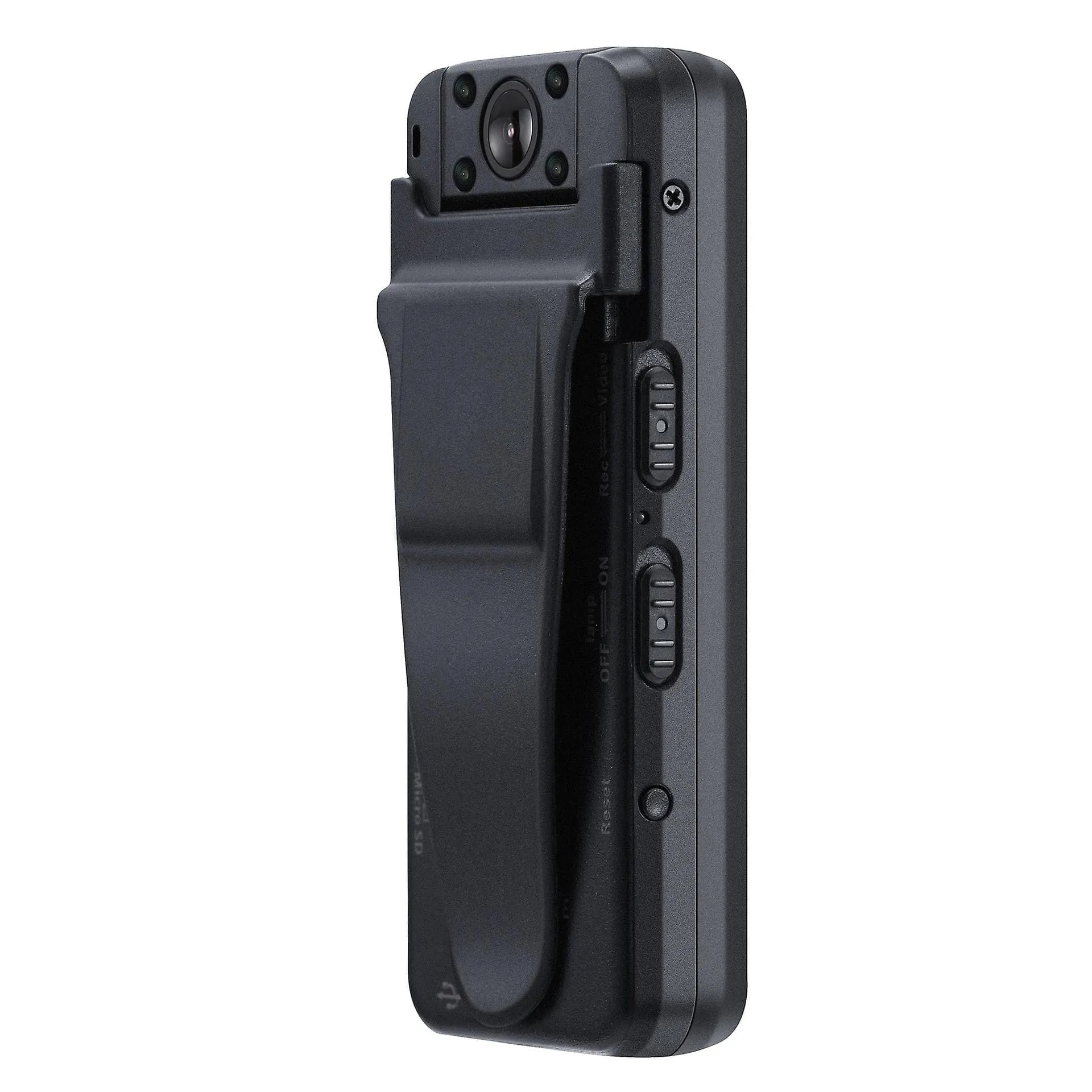 RECON GS2S 1080P HD Mini Body 180 Degree Rotation Camcorder with Night Vision