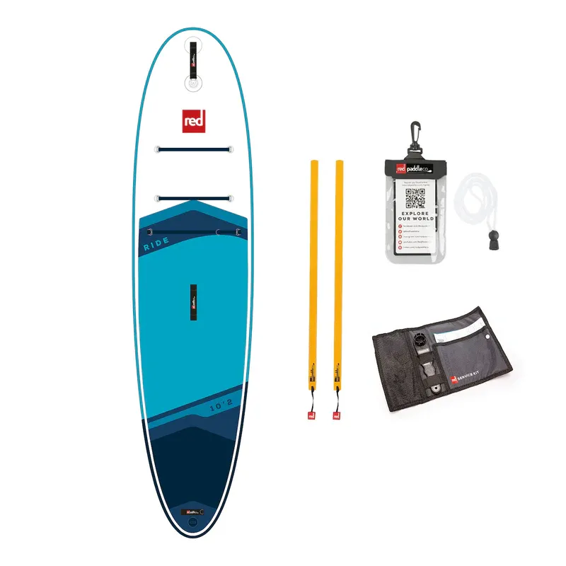 RED 10'2" Ride MSL Inflatable Paddleboard Package