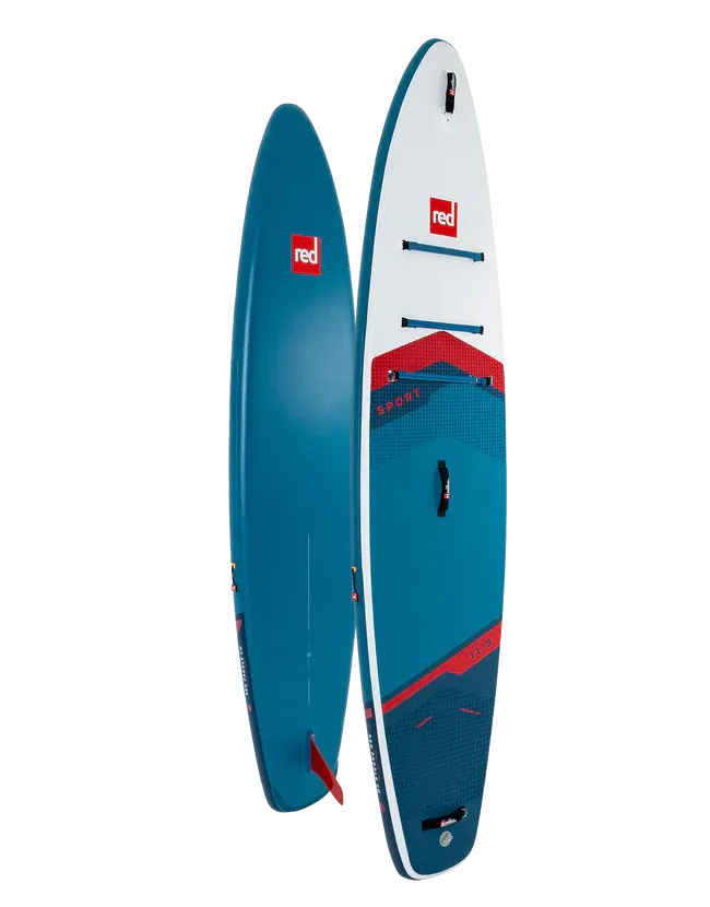 Red 11'3" Sport MSL Inflatable Paddle board Package 2023