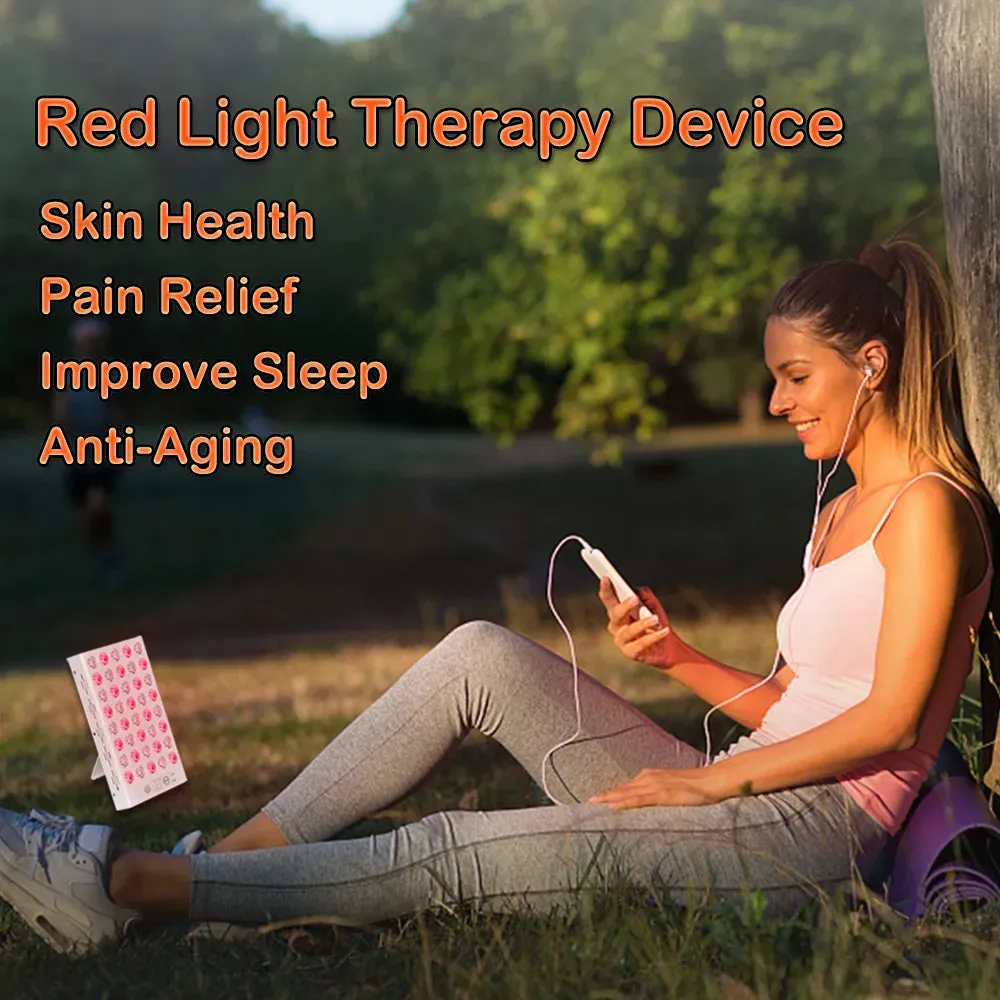 Red LED Light Therapy Panel with Stand