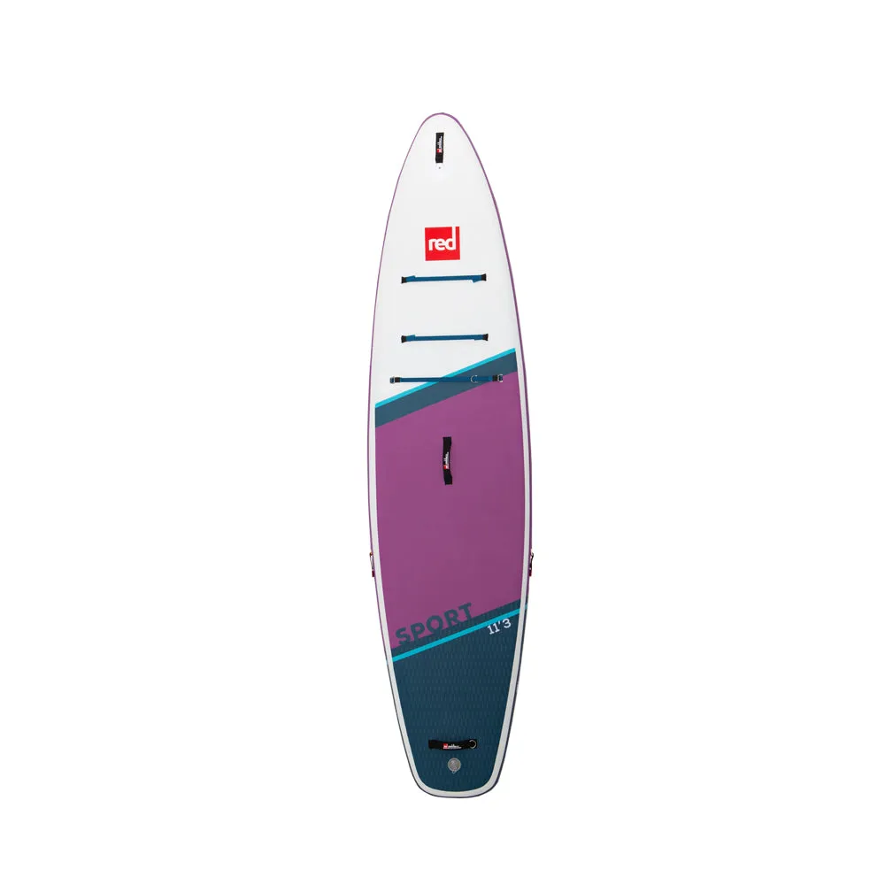 Red Paddle Co 11.3 Sport Purple - HT Inflatable SUP Package  2022