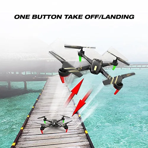 REMOKING RC Drone Racing Quadcopter Headless Mode 2.4GHz 360°flip 4 Channels Altitude Hold Indoor and Outdoor Sport Game Good for Children and Adult as Gifts 12mins Long Flight Time - Black