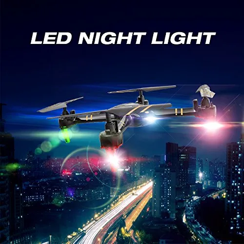 REMOKING RC Drone Racing Quadcopter Headless Mode 2.4GHz 360°flip 4 Channels Altitude Hold Indoor and Outdoor Sport Game Good for Children and Adult as Gifts 12mins Long Flight Time - Black