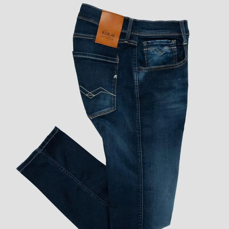 REPLAY ANBASS HYPERFLEX X.L.I.T.E. RE-USED JEANS