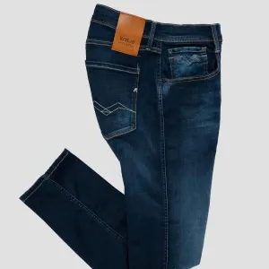 REPLAY ANBASS HYPERFLEX X.L.I.T.E. RE-USED JEANS