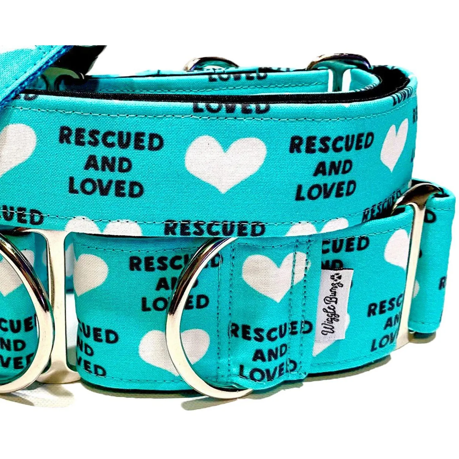 Rescued And Loved - Teal