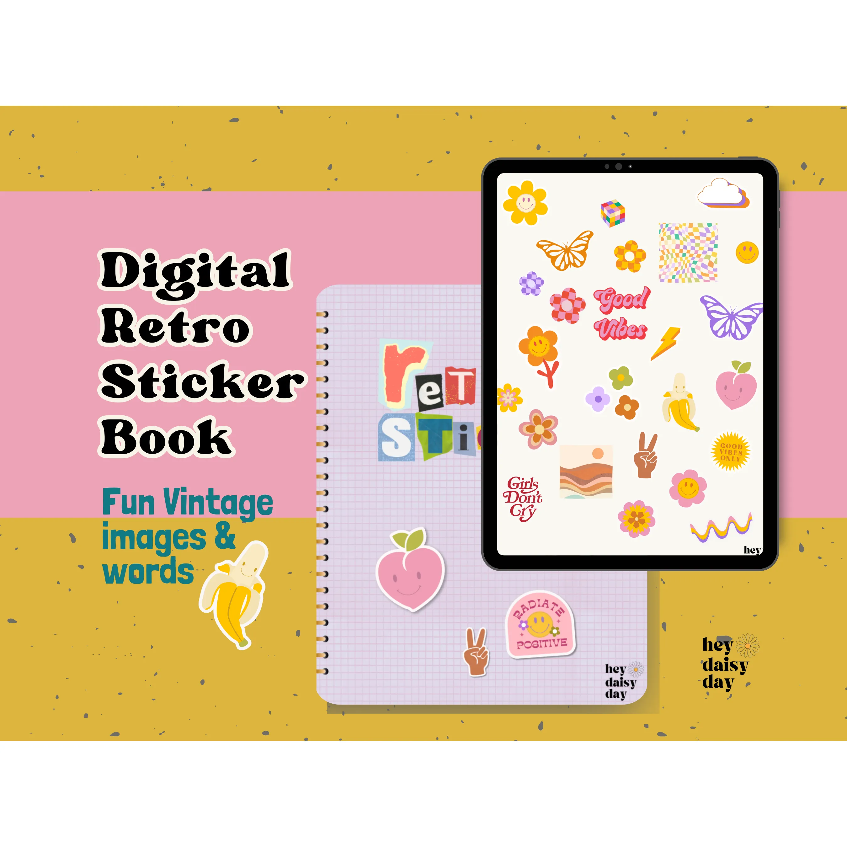 Retro Digital Stickers