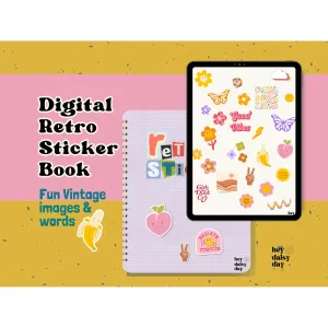 Retro Digital Stickers