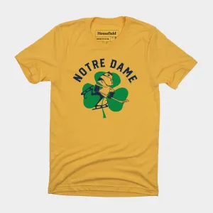 Retro Notre Dame Hockey T-Shirt