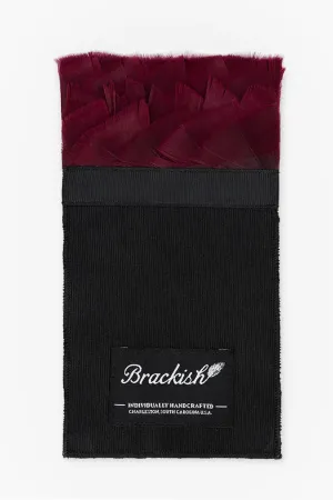 RICHARDSON FEATHER POCKET SQUARE