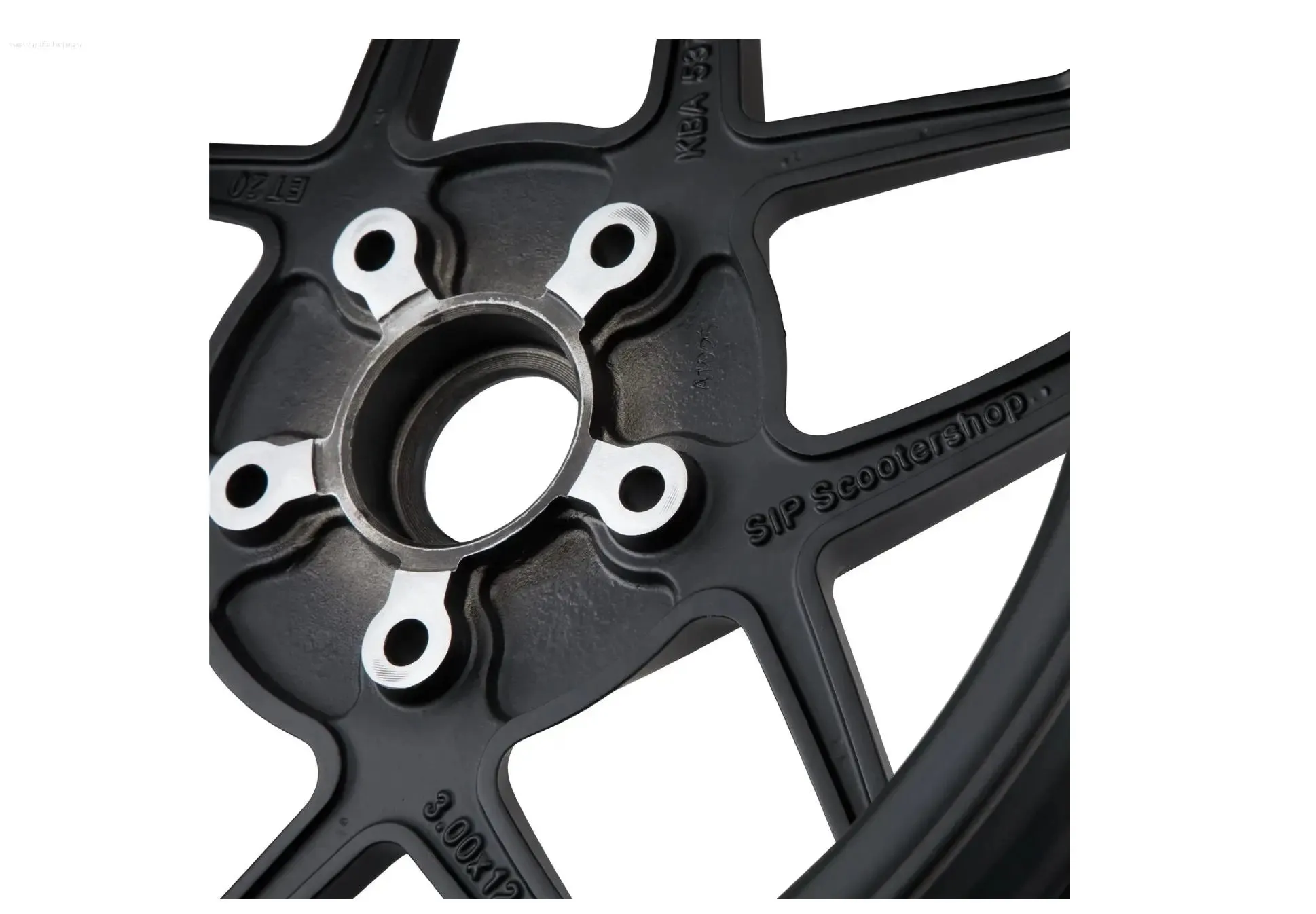 Rim SIP MK II Matt Black | Vespa GTS/GTS Super/GTV/GT 60/GT/GT L 125-300cc
